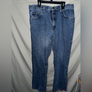 Lee regular fit wide leg jeans